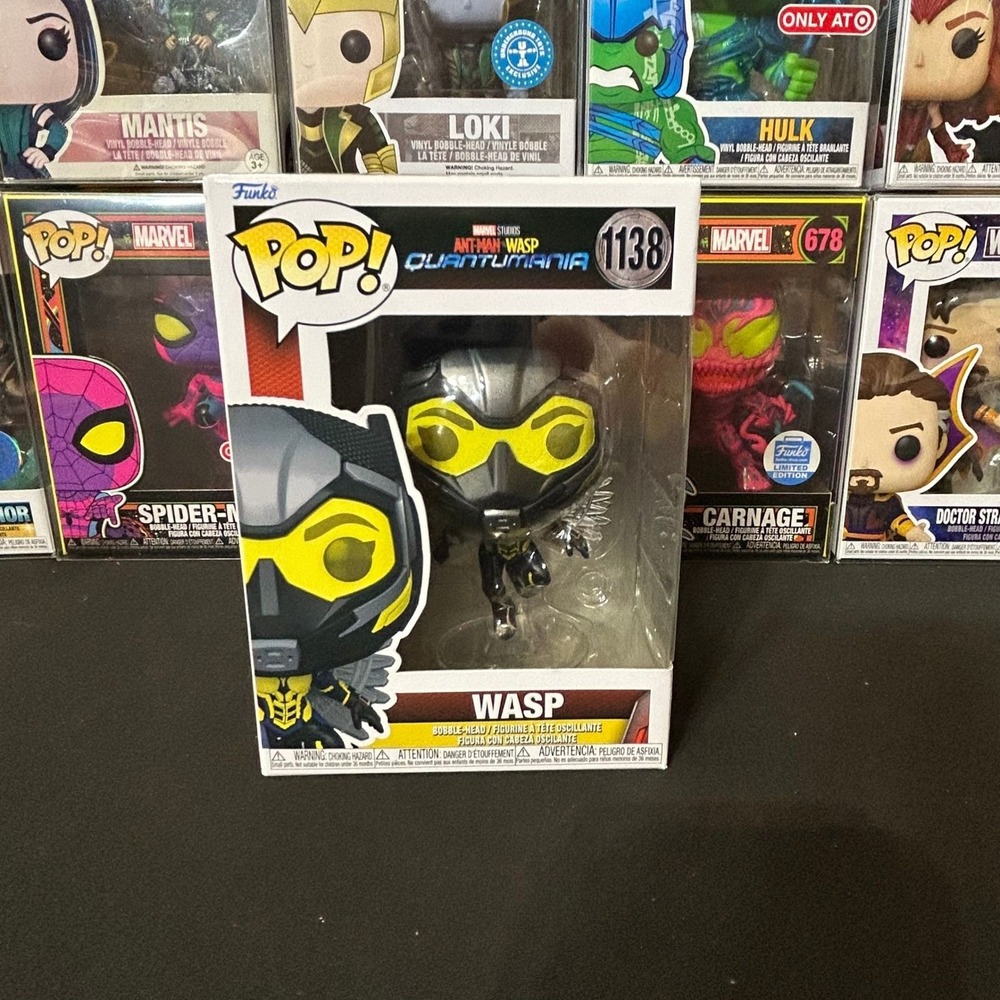 Funko Pop Marvel Ant-Man and The Wasp Quantumania Wasp 1138 Vinyl Figure